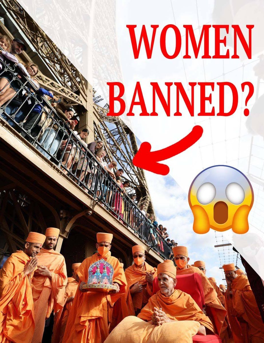 jaytirth30's tweet photo. @DrAyeshaRay Come visit a BAPS mandir and see for yourself how women’s activities, leadership and service are organised and conducted with dignity and respect. Understand the tradition before judging it. https://t.co/UJYaktRHRS