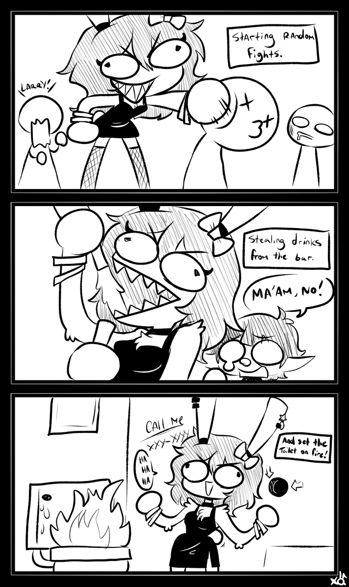 XObunny04's tweet photo. Twins AU
Daisy causing chaos...we love her 😂
2/?? https://t.co/6zKmnxfBrK