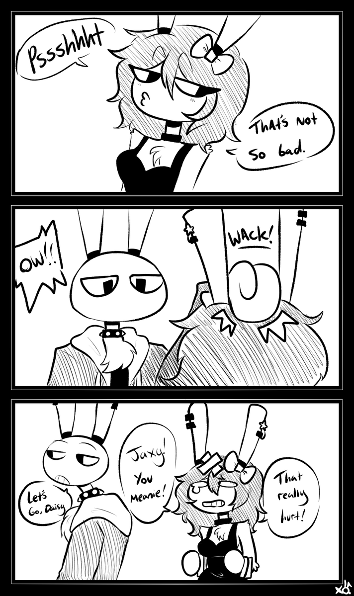 XObunny04's tweet photo. Twins AU
Daisy causing chaos...we love her 😂
2/?? https://t.co/6zKmnxfBrK