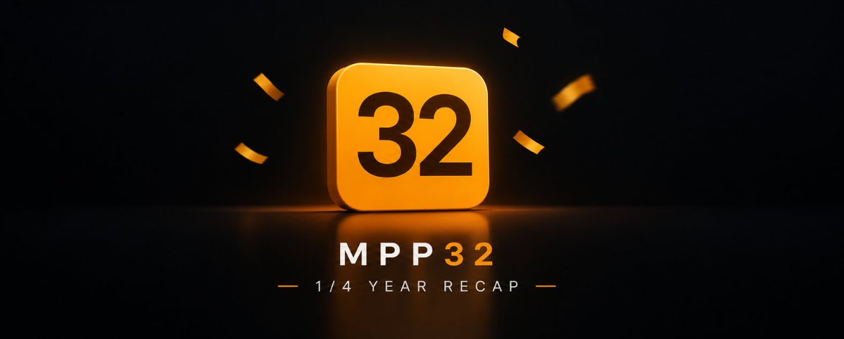 MPP32_dev's tweet photo. 1/4 YEAR RECAP🎉

MPP32 went from a live payment proxy into a full agent-economy control plane: catalog, sessions, trust, fair pricing, and a first major listing.

Developed by @Antmanonsol 
Business by @8055ZKH 
Supported by @cepryl since a week in.

Constantly looking for the next breakthrough for agentic commerce to scale and the economy to grow.

This is a race, to whom which company controls the majority of the next trillion dollar economy. We are here to take a large chunk, and it feels like we already have.

Read the everlasting journey so far, that will never end👇

May — Foundation + first features

- Shipped agent spending guardrails on the MCP server: per-session budgets, velocity limits, and circuit breakers so a loop can’t drain a treasury.

- Announced Agent Identity / mandate checks at the proxy layer — not just “who paid,” but what the agent was authorized to spend, on which endpoints, and until when.

- Partnered with @_PIVX to push private + universal agent payments on top of the multi-protocol rail.

Positioned MPP32 against the real market: Base x402 volume, Solana agent activity, and the broader “agents need to participate in the global economy” thesis.

Late May: 4,000+ MCP users, five protocols, one endpoint registration, one agent setup.

June — The product story clicked

- Locked the core pitch: one proxy, any HTTP API, five protocols, 100% of revenue to the provider wallet, no platform cut.

- Made the builder path simple: register URL + wallet + USD price → live in the catalog, dashboard, retries, rate limits, audit logs.

- Made the agent path simple: one MCP install, local key signing, discover + pay + settle without per-provider accounts.

- Repeated the trust design that matters for production: platform never custodies funds; settlements are independently checkable on-chain.

July — Sessions, trust, and a real control plane

- Shipped full x402 V2 reusable payment sessions: pay once, many off-chain calls (~50ms), hard budget cap, 30-min TTL, instant revoke, failed calls auto-refund.

- Catalog scaled to ~25,000 services, with /.well-known/x402 machine discovery.

- Shipped Trust Ratings: quality-checked calls feed a live 0–100 score; agents can require minReputation and refuse bad endpoints before money moves.

- Full site/UI upgrade: delegated spend keys, escrow-402, Agent Hub safety stack, holder discounts, docs, blog, sitemap, llms.txt.
- Public positioning: not “another x402 client,” but the layer above the rails.

August — Oracle + distribution

- Revealed the Fair Pricing Oracle, built quietly with 1.4M+ observations so agents can see Fair Market Value before they pay.

- Added Grok Build support on the MCP server.

- Kept expanding the “one connection, every protocol, 100% to providers” surface.

Early September — Live oracle + first major listing

Fair Pricing Oracle went live in production at https://t.co/hSZrVhgVtJ, with a deflationary solana:6hKtz8FV7cAQMrbjcBZeTQAcrYep3WCM83164JpJpump  burn on price checks.

Published real 24h evidence: 51,264 probes, modeled overpay avoided, concrete savings examples (50–80% on outlier quotes).

solana:6hKtz8FV7cAQMrbjcBZeTQAcrYep3WCM83164JpJpump  listed on @EyedTrade 
(M32/USDC, no KYC) — first major exchange listing, framed as earned on a live product, not a promise.

Extra reach: Robinhood-stack agents can use the same single connection; coverage from @RoundtableSpace on the universal rail + oracle combo.

Over the last 4 months we accomplished more than we ever imaged and earned some very valuable teammates.

Team consists of:
@Antmanonsol 
@8055ZKH 
@cepryl 
@Chum_Trades 
@DevMark85 
@Templarsreturn 
@kryptic_jk 

Thank you to anyone else who's been supporting us since day one, the race is on and we're sticking around to keep shipping non-stop.
