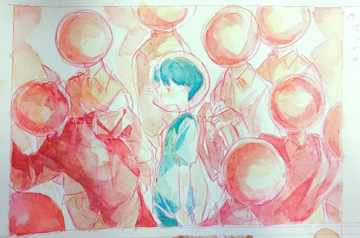 Tkdwkdma's tweet photo. #watercolor #color #pencil #rkgk #drawing #illustration #art #イラスト
수채화, 혹은 색연필. https://t.co/5CcUlIBHiV