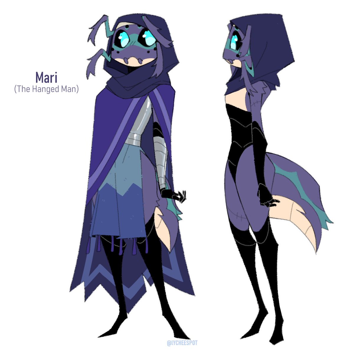 LycheeSpot's tweet photo. Still in redesign hell, but I have a more refined reference of Mari
#cotl #cotlau https://t.co/guOmJ623b6