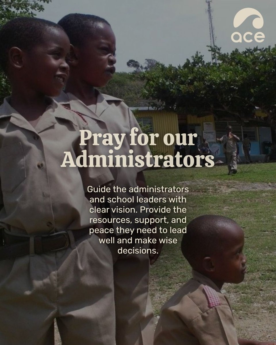 ACExperienceOrg's tweet photo. As students head back to school in Jamaica, please help us cover our students, teachers, and administrators in prayer.

#SchoolPrayer #PrayerWorks #SchoolTime #BackToSchool #ChildSponsorship #AmericanCaribbeanExperience #PrayWithUs https://t.co/OlRpjVpLcK