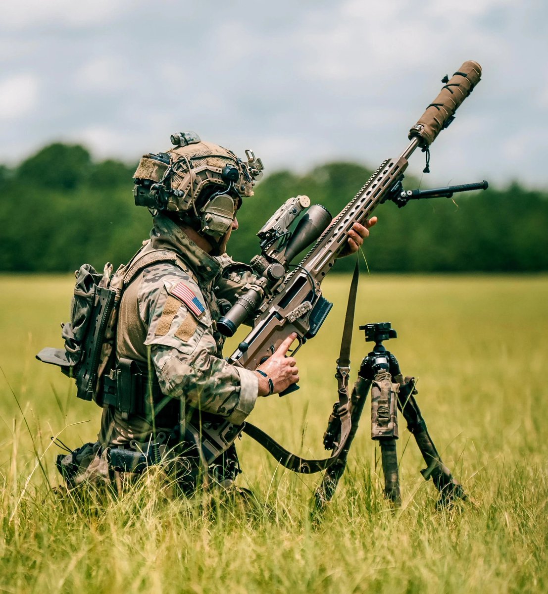 specialopsmag's tweet photo. US Army Ranger in Georgia during a sniper competition, July 2025. https://t.co/uQukkuIFVS