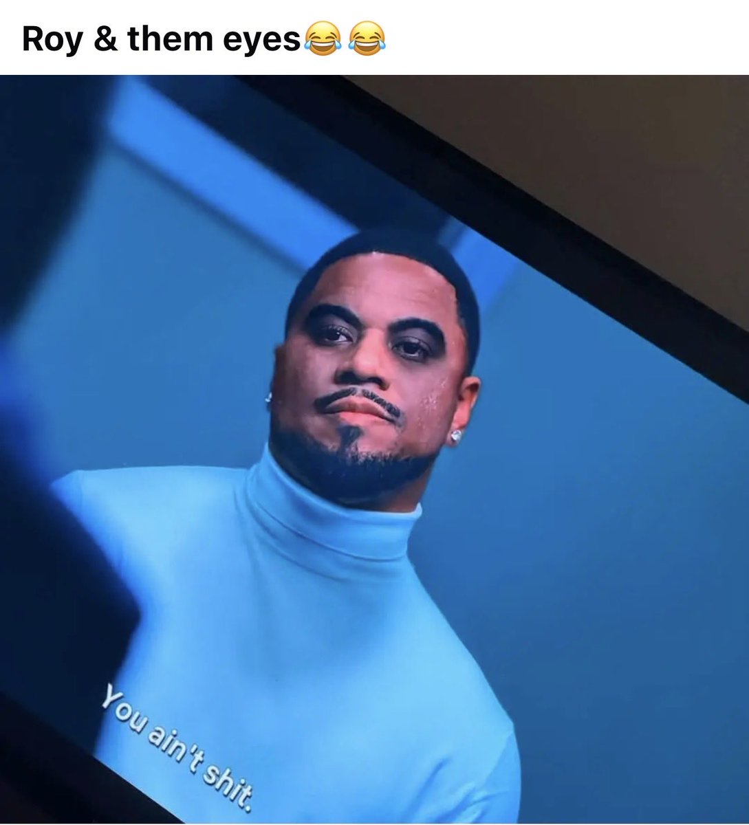 theQweenBeee's tweet photo. I laughed so much 🤣 wtf Roy

#BeautyInBlack https://t.co/MSMiWjgHP7