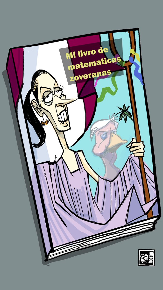 jejejepolitico's tweet photo. México reprobó en PISA, pero Sheinbaum ya tiene la solución: su libro de matemáticas “zoveranas”, donde dos más dos son bienestar, cualquier resta es culpa del neoliberalismo y el resultado siempre lo dicta López Obrador. 📚👻

Por @horaxmonero 

#jejejepolitico https://t.co/yUnrnd1Lyu