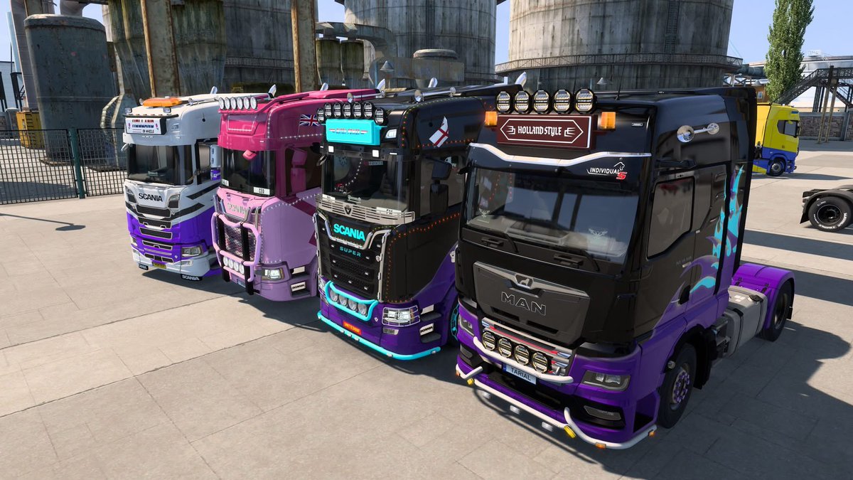 PDLVTC's tweet photo. A huge thank you to wortexgroup for hosting the convoy, and to everyone who joined us on the road!

🐉 Purple Dragons Logistics
#PurpleDragonsLogistics #PDL #WortexGroup #Convoy #TruckersMPVTC https://t.co/JScsYi6HRO