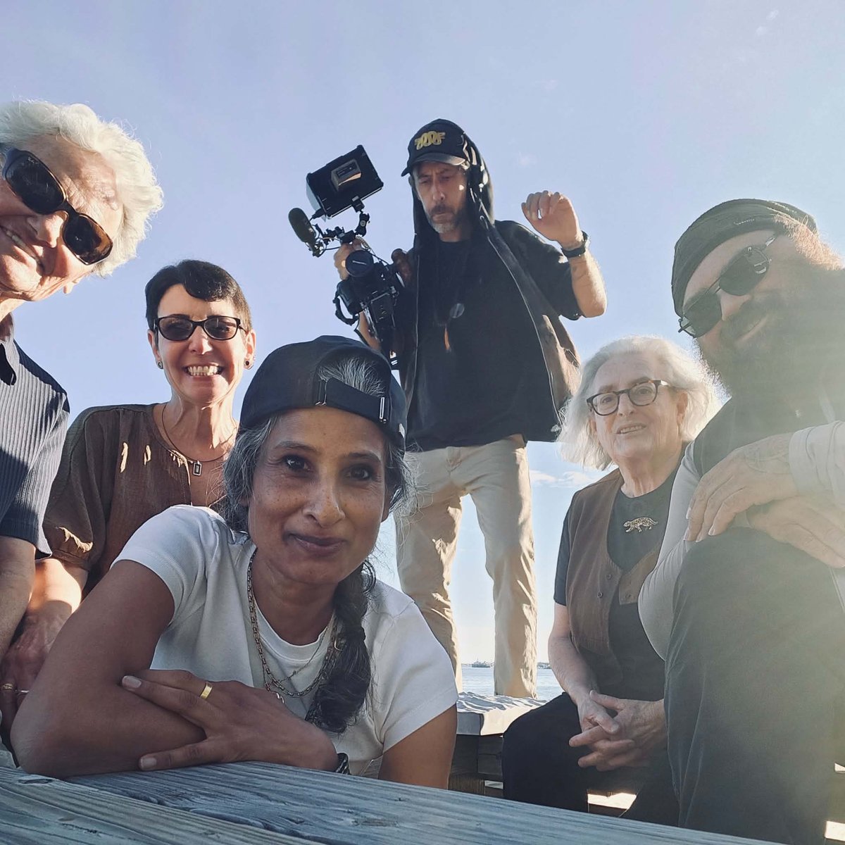 legitprodnyc's tweet photo. The Story of Art In America visited the home of Lauren Ewing, the sculptor behind the Provincetown AIDS Memorial, alongside Margaret and Nina Cantor, the town's Director of Tourism. 🎬

@PtownTourism @IloveProvinceto 

#thestoryofartinamerica #documentary #Provincetown https://t.co/0ACXKhwn29