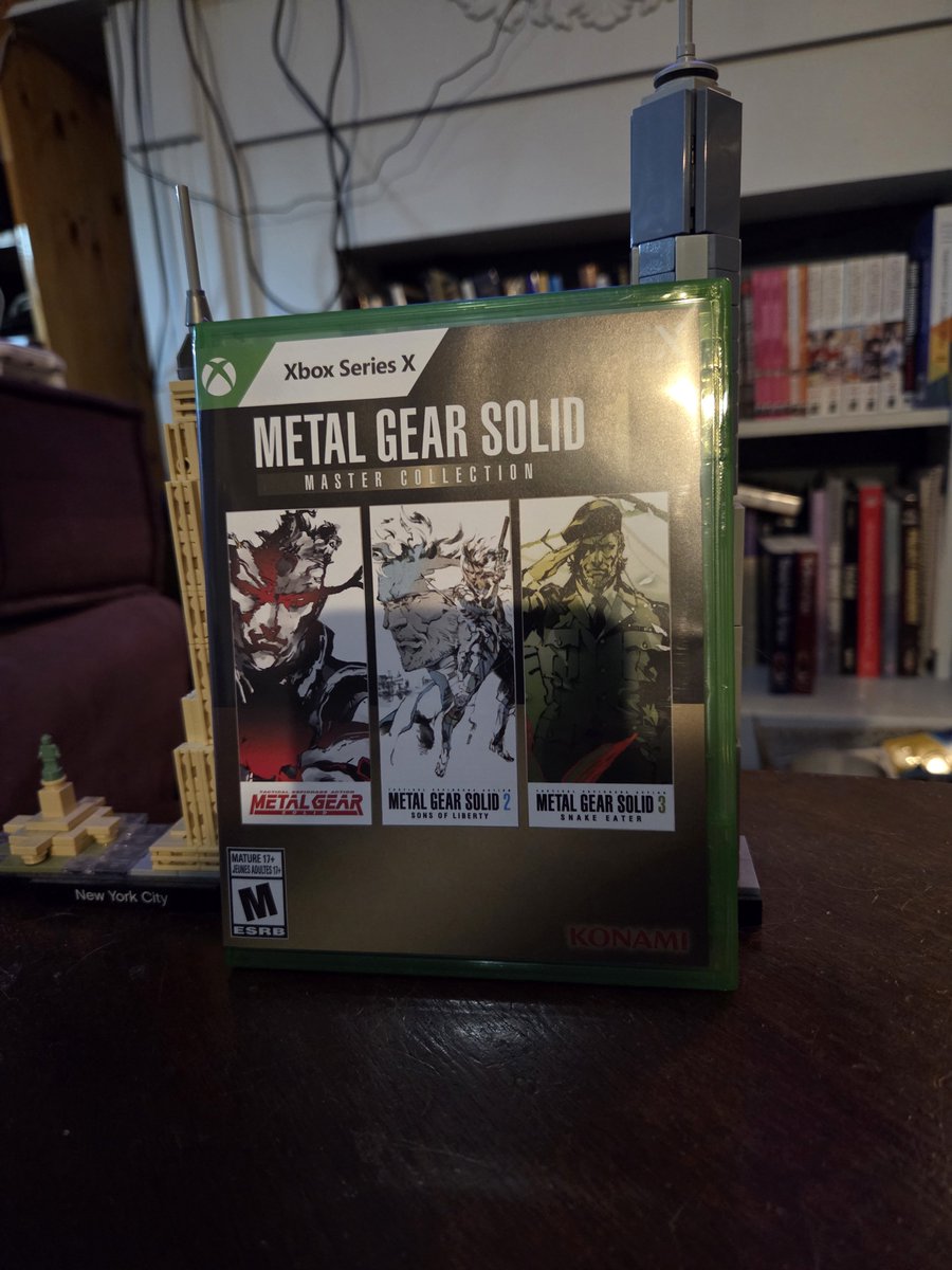 Ky_guy2000's tweet photo. Bought the 1st volume of the Metal Gear Collection. 

I only ever played ground zero but I wanted to give the originals a try. https://t.co/x9w2kSoZ2m