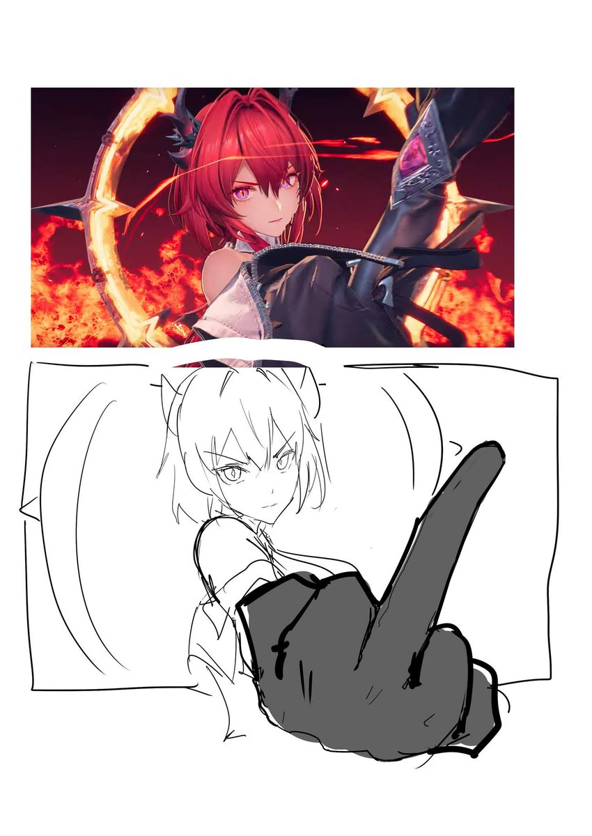 Porroll23's tweet photo. 初めてレーヴァテインの必殺技を見たとき勘違いしてた https://t.co/O7HIYstr90