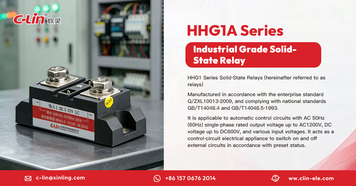 Clineletrical's tweet photo. HHG1A Series Industrial Grade Solid-State Relay supports automatic circuit control with stable switching performance. It can be used in AC/DC control systems and various automation applications where preset signal control is required.

#SolidStateRelay #IndustrialRelay https://t.co/ecCqDHoji9