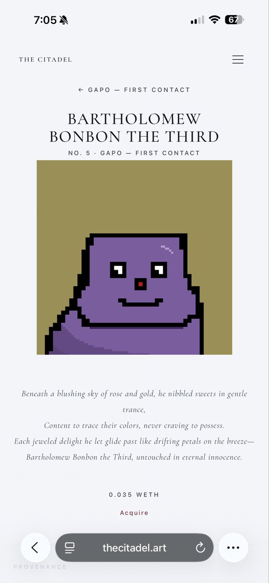 citadelofdata's tweet photo. My custom website displays all of my NFTs. 

https://t.co/ej05sO4A5i

#opensea #webdeveloper #fullstackdeveloper #gapofirstcontact #polygon #coding #software #books #movies #shows #citadelofdata #scifi #creatures #pixelart #limitededition https://t.co/dnTMgj7823