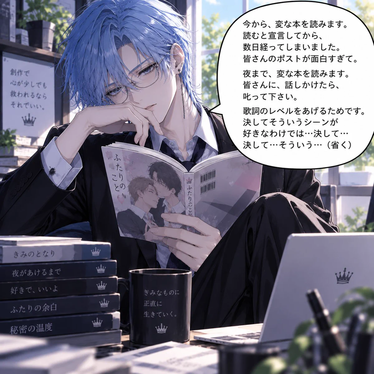 ぽさ家が作詞をしちゃったら』＋AIイラスト on X: 