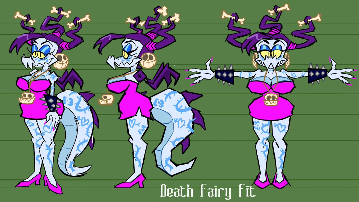 GadWorksVT's tweet photo. 💀During my debut, I announced this year's Hallowen stream theme is Rayman! 💀 
Gonna be playing Legends &amp; Origins with a Boneafid rethemed layout 
PLUS Faulty will be starting on Gadina's costume based off da best nymph! 
Tune in his stream tomorrow at 1 pm pst to see him start https://t.co/81qT8oUXEZ