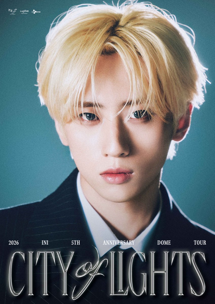 official__INI's tweet photo. 𝟐𝟎𝟐𝟔 𝑰𝑵𝑰 𝟓𝑻𝑯 𝑨𝑵𝑵𝑰𝑽𝑬𝑹𝑺𝑨𝑹𝒀 𝑫𝑶𝑴𝑬 𝑻𝑶𝑼𝑹
 [𝑪𝑰𝑻𝒀 𝑶𝑭 𝑳𝑰𝑮𝑯𝑻𝑺]
 𝐃-𝟔

#FENGFAN

#INI #INI_DOME_TOUR
#INI_CITY_OF_LIGHTS
#フェンファン #XUFENGFAN https://t.co/R54zD7t7EP