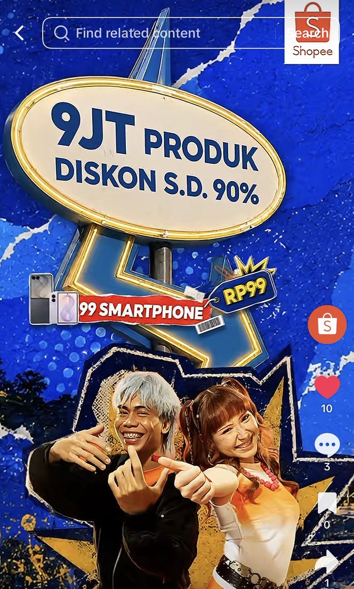 ayuluf's tweet photo. seneng banget lihat Promo Puncak Shopee 9.9 serame ini. tinggal pilih mau berburu produk diskon sampai 90% atau coba Super Deals Rp1.000 dulu. #ShopeePromoPuncak99 https://t.co/m7iUXHumYU