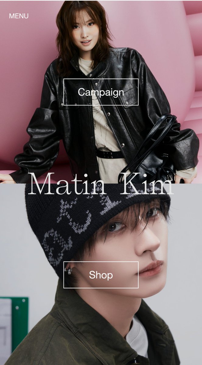 viraleeknow's tweet photo. The 26 FW campaign featuring Lee Know is now officially live on the Matin Kim website

LEEKNOW MATIN KIM 26FW AMBASSADOR 
#LEEKNOWxMATINKIM
#마뗑킴X리노 https://t.co/4W00XMtWvV