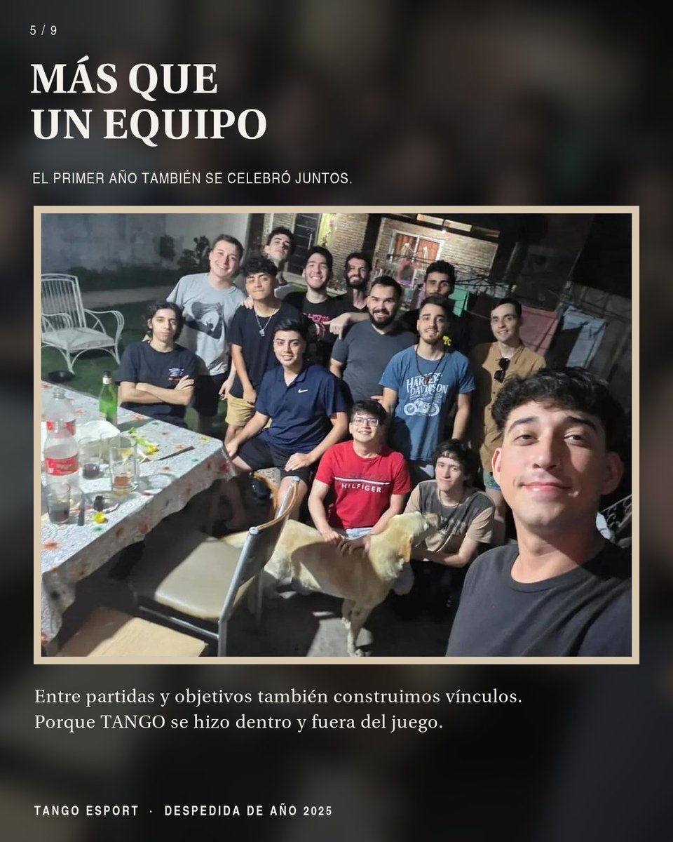 TangoEsport's tweet photo. 365 días después, seguimos lejos de donde queremos llegar. Pero cuando miramos hacia atrás, ya existe un camino que antes no estaba. https://t.co/69cPrP2sFU
