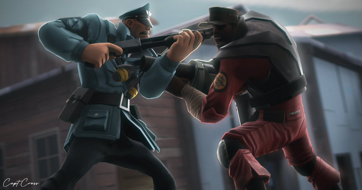 CaptainCrossSFM's tweet photo. Brothers Once

#tf2 #sfm https://t.co/NZqEzXVWon