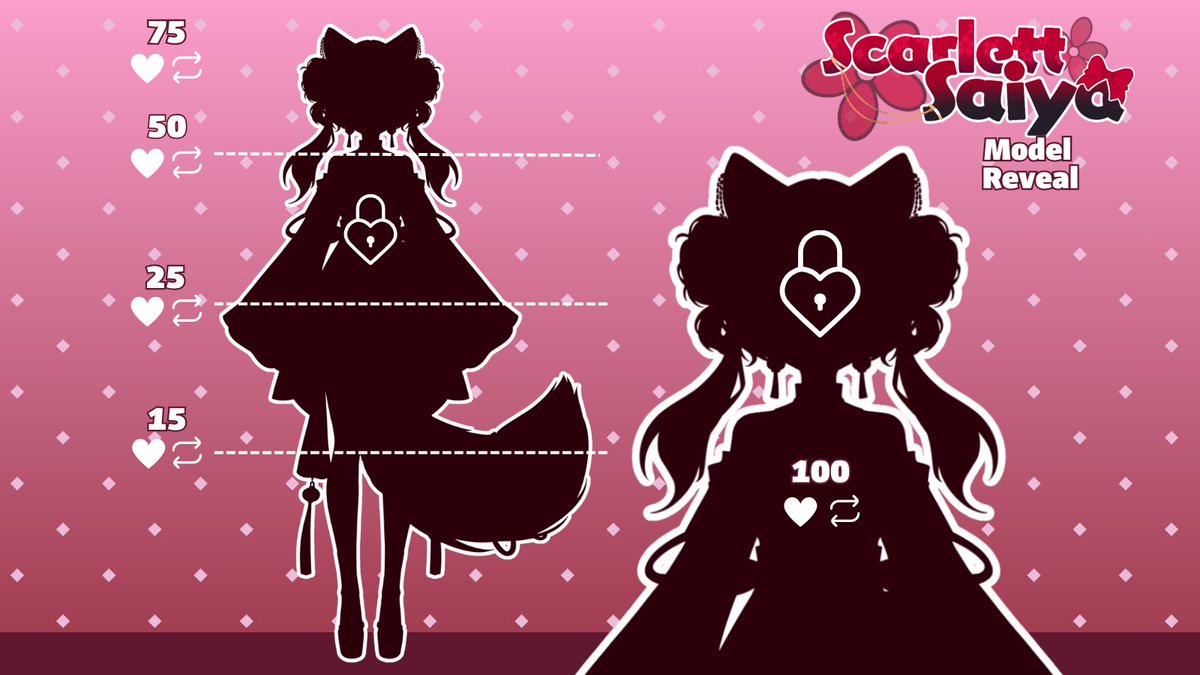 ScarlettSaiya's tweet photo. ✨UNLOCK ME✨
Scarlett Saiya 2.0 Model reveal!

The fox has a new form now~

❤︎/⟳ to release me from the void

Model Art by: @NullasArt https://t.co/UYDHI75Eqg