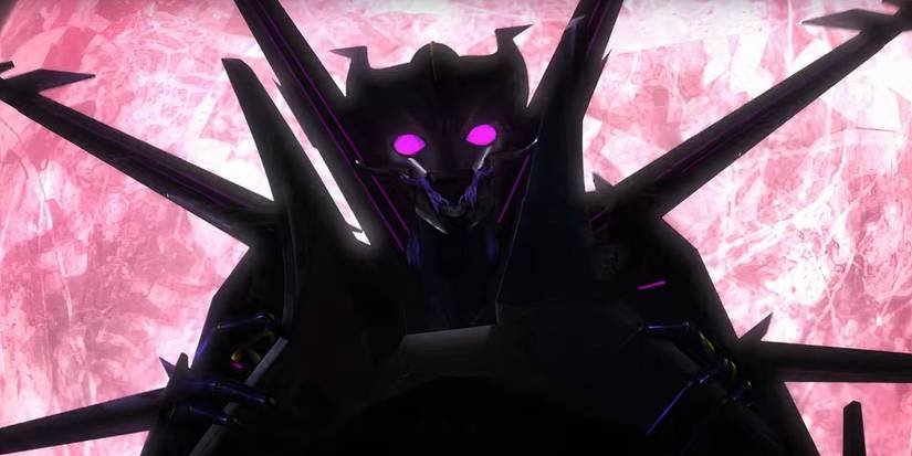Skywarp555's tweet photo. En retrospectiva,el final de Transformers Prime está bien chistoso cuando te das cuenta que estos cuatro quedaron libres y los Autobots ni se dignaron en buscarlos 
Y que el único que sufrió consecuencias fue Starscream años después https://t.co/QNG6sYkH1e