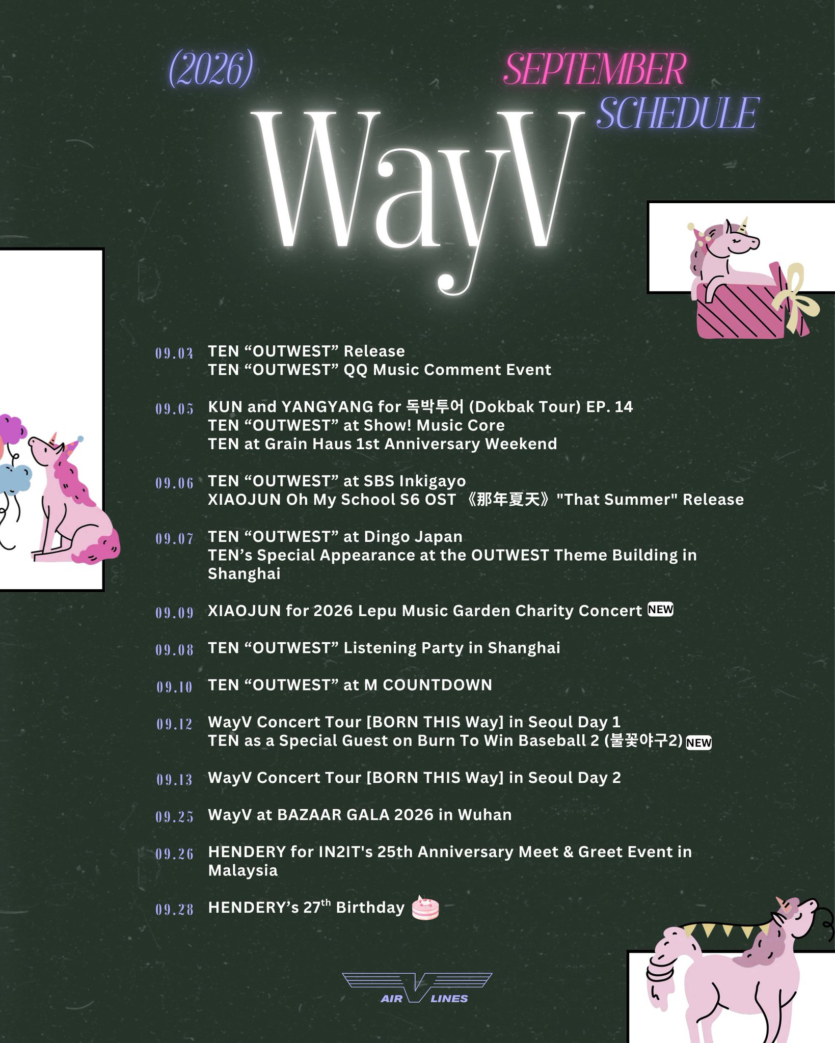 WayV Airlines ✈︎ ❤️ on X: 