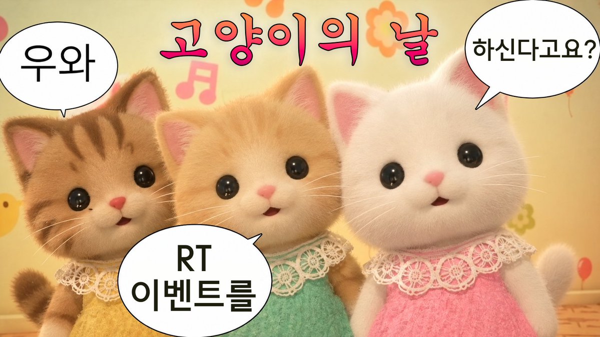 theharnay_ad's tweet photo. #EVENT #RT인용 #이벤트
＿人人人人人人人人人人＿
＞　🐈 고양이의 날 🐈　＜
￣Y^Y^Y^Y^Y^Y^Y^Y^Y￣

오늘 고양이의 날인 거 
다들 알고 트위터 하시는지~?~?

본격 지기 사심 채우기 위한 이벤트.

📢참여방법
✔더하르나이(@theharnay_ad) 계정 #팔로우
✔RT인용으로 고양이 사진 올리기
(집사 아니어도됨 아무 고양이사진, 주운 고양이짤, 고양이 캐릭터 등 귀여우면 OK)

🎀추첨을 통해 무려 10분께����
환절기 피부장벽 꽉 잡아주는 <시카이드 밤> 선물로 드릴게요 ✨