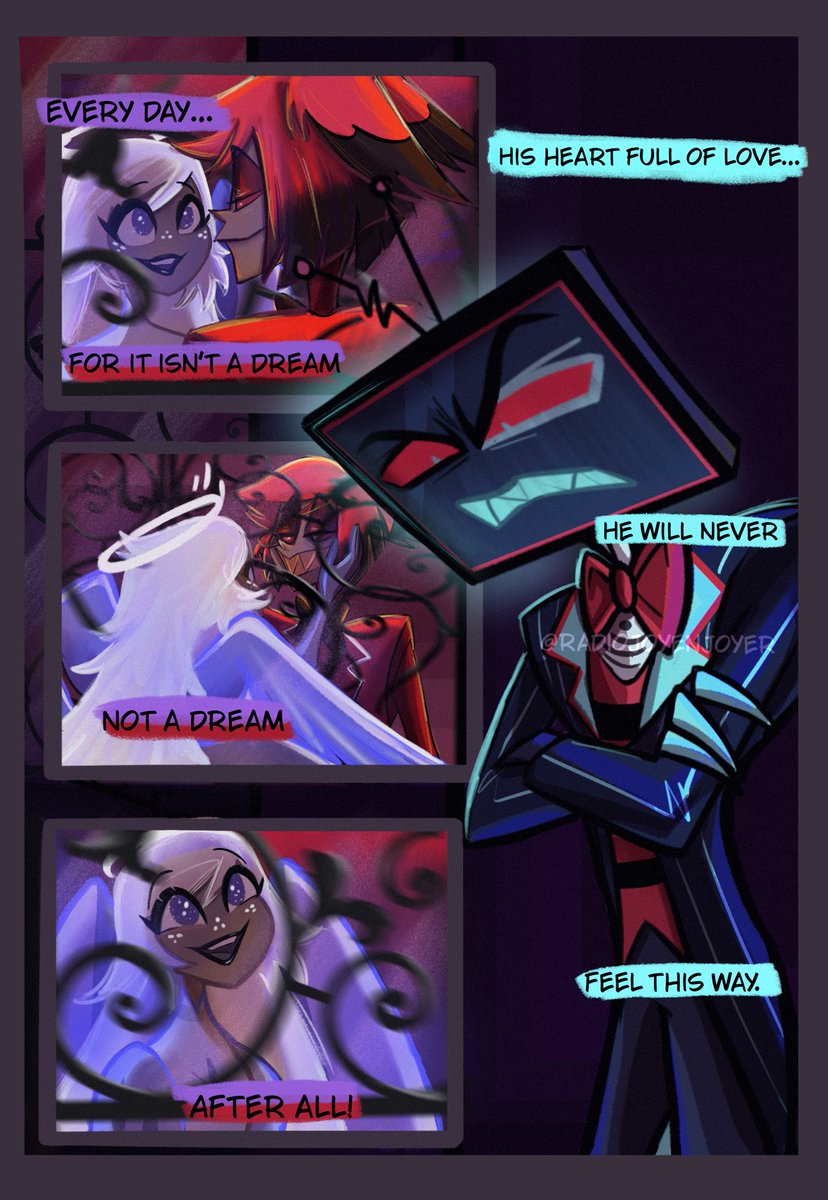 RadioJoyEnjoyer's tweet photo. ‘A Heart Full of Love’ from Les Miserables, but make it RadioJoy ❤️💜
#radiojoy #hazbinhotel #hazbinhotelemily #hazbinhotelalastor https://t.co/J9ni1sRkRo