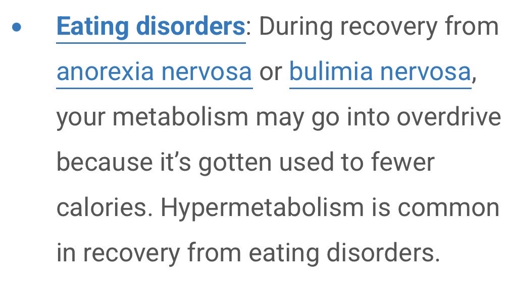 sonydewye's tweet photo. @ilovemycat98 @theyluvchichi yes, since your body got used to a lower intake and needs extra energy to repair itself crazy, but it has to be long-term restriction for that to happen https://t.co/0x3qaDw242