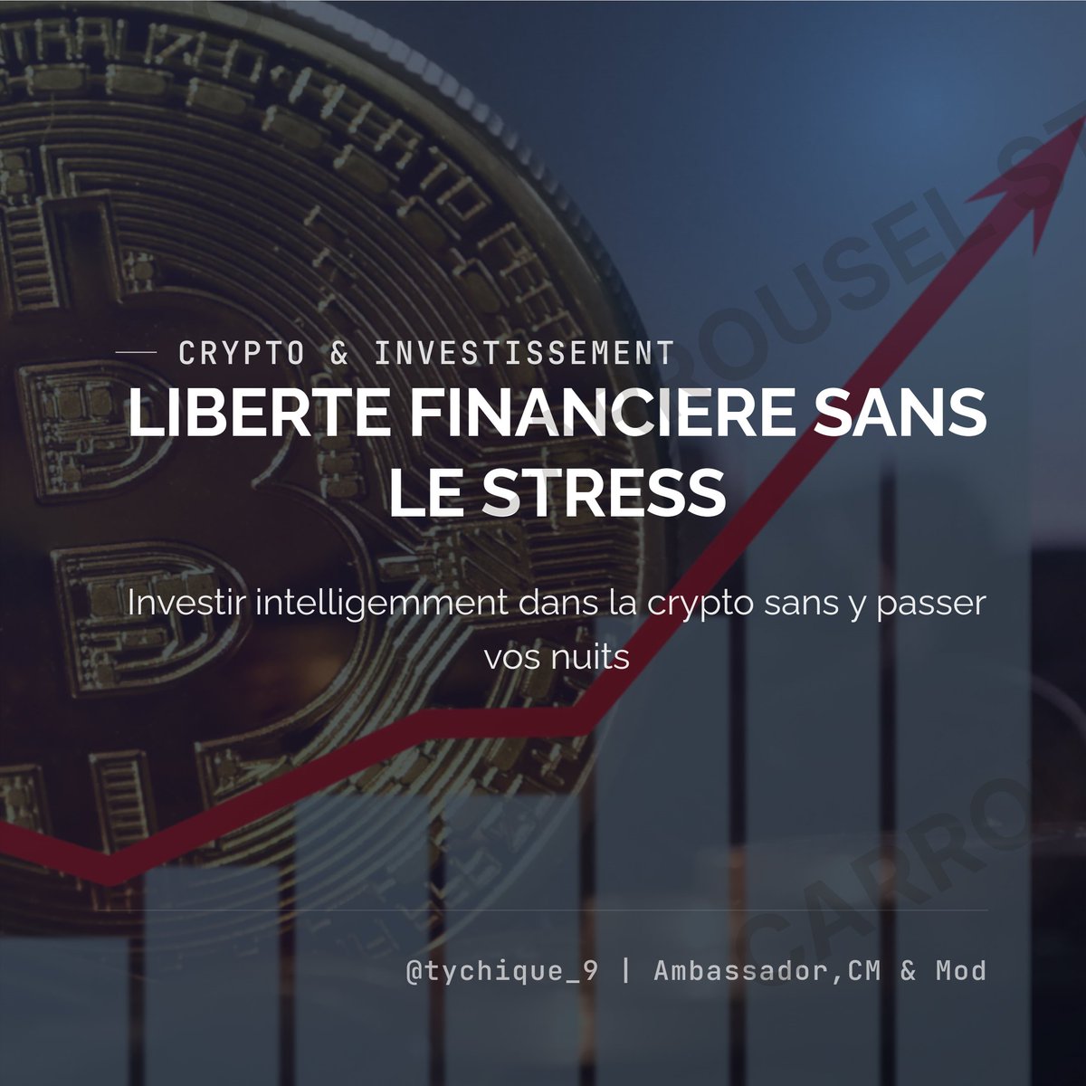 tychique_9's tweet photo. Investir dans la crypto ne veut pas dire passer ses nuits à surveiller des graphiques ou craindre le moindre piratage.
Beaucoup pensent qu'il faut être un expert en cybersécurité pour en profiter. C'est faux. https://t.co/EiErSLdkGy