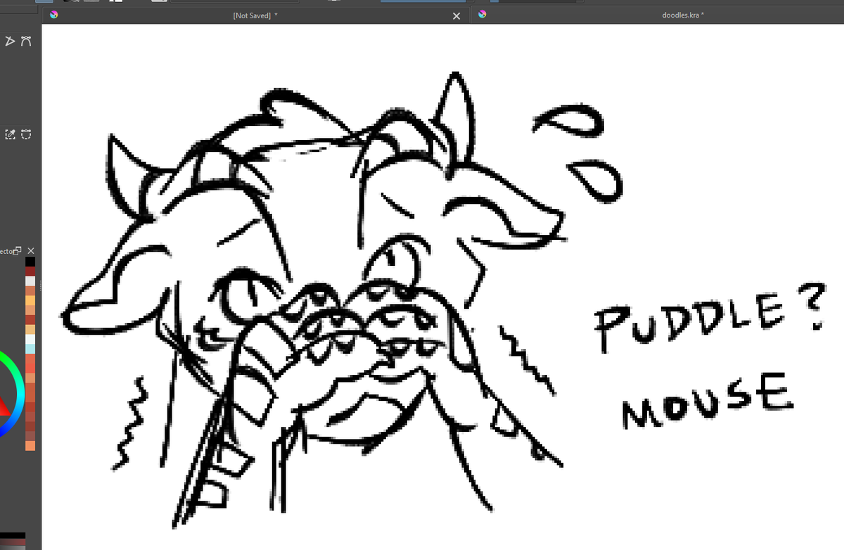 cupTWOst's tweet photo. beth is a sand/icewing while jerry is a mudwing... im not sure what to name morty but the tip of his snout is always so cold! lots of times he sticks his snout into warm mud and falls asleep there, blowing bubbles into the puddles https://t.co/tlzbB2BPKh