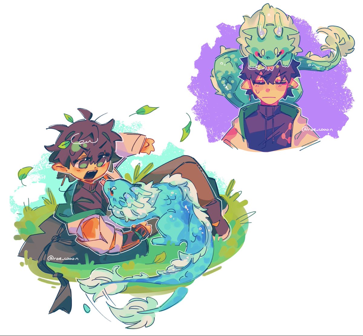 timely_danheng's tweet photo. Either turn him into a dragon or give him an actual pet noodle im losing my mind over them pls https://t.co/bzi0dTfr0F