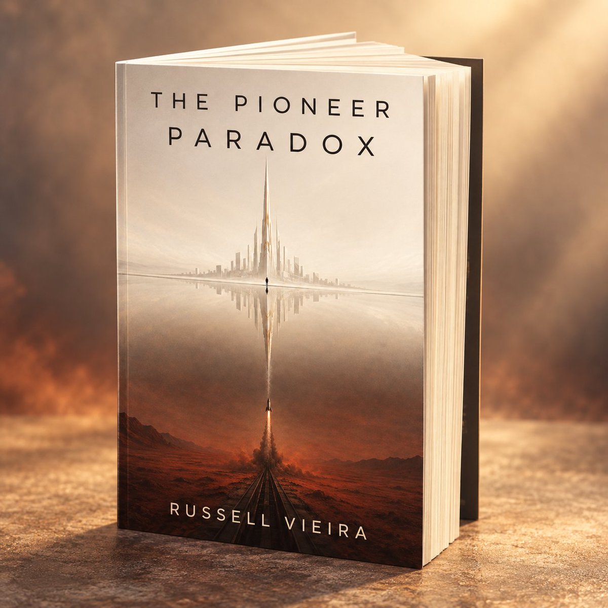 RussellVAuthor's tweet photo. @shrimpramenoods If you're into dystopian sci-fi thrillers I think you'll really enjoy my book the Pioneer paradox. https://t.co/rFG1G5xb35