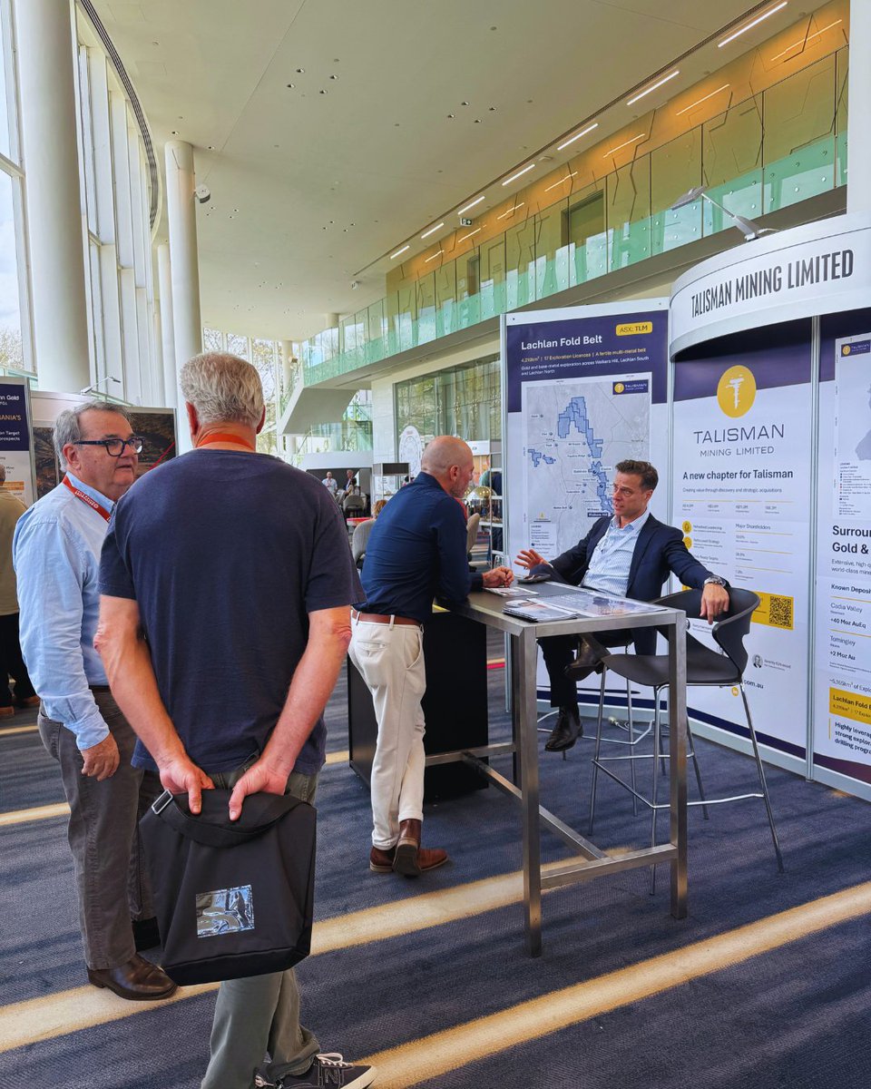 Talisman_Mining's tweet photo. Talisman Mining is here at the RRS Gold Coast Conference for the next two days, it has been fantastic morning catching up with current shareholders &amp; meeting new investors here at the RACV Royal Pines Resort.
You can also watch our presentation live here: https://t.co/aOYQZCYsOc https://t.co/LA1hmL5uQi