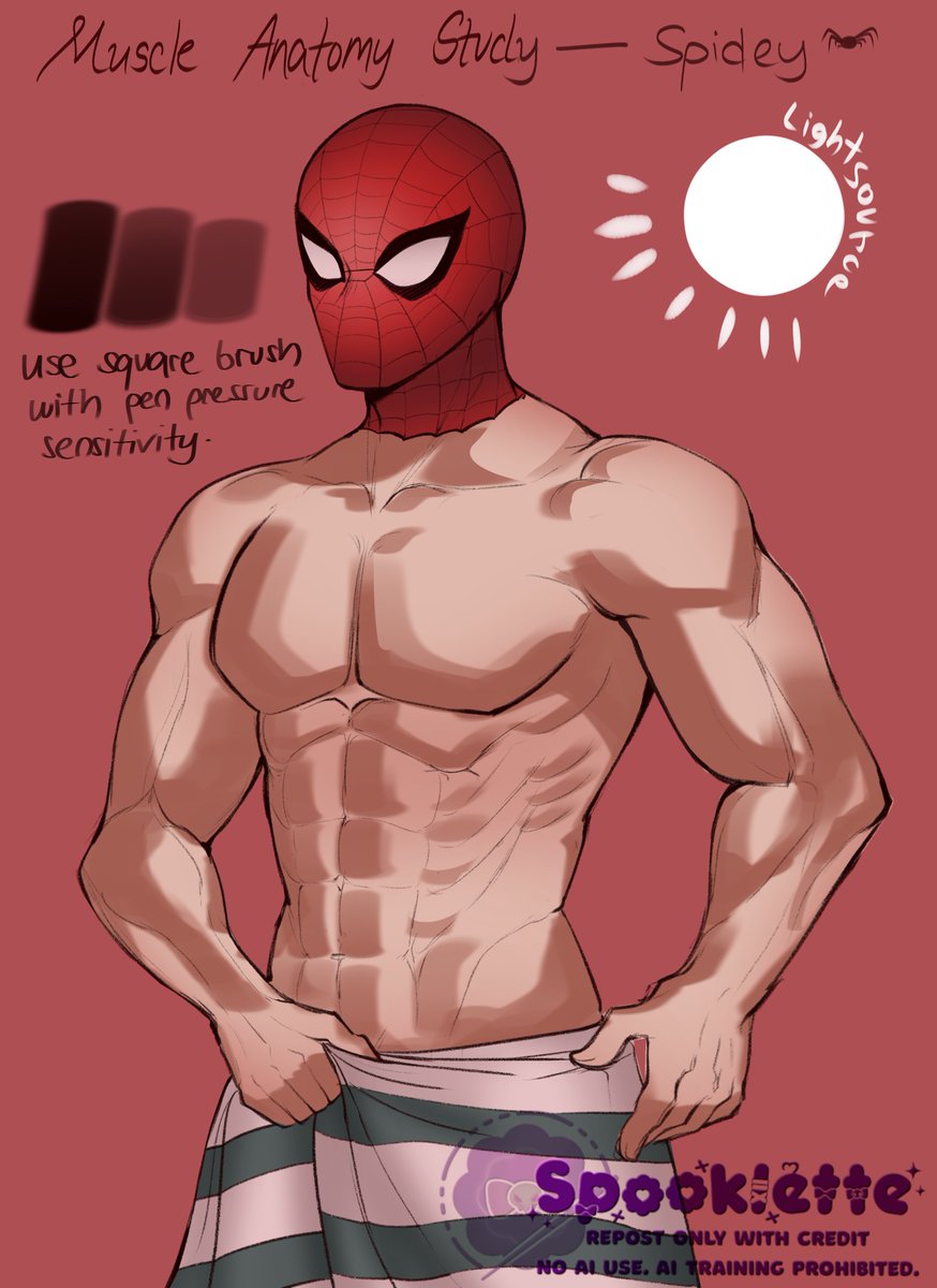 SpookletteVT's tweet photo. Spider-man anatomy study c:
#スパイダーマン #Spiderman #Spidermanbnd #Brandnewday #Anatomystudy https://t.co/HF4U8HkMe7