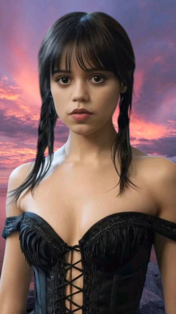 PruettReuben's tweet photo. @AriKytsya Your hotness looks like Jenna Ortega as Wednesday Addams. https://t.co/famMh1CyPr