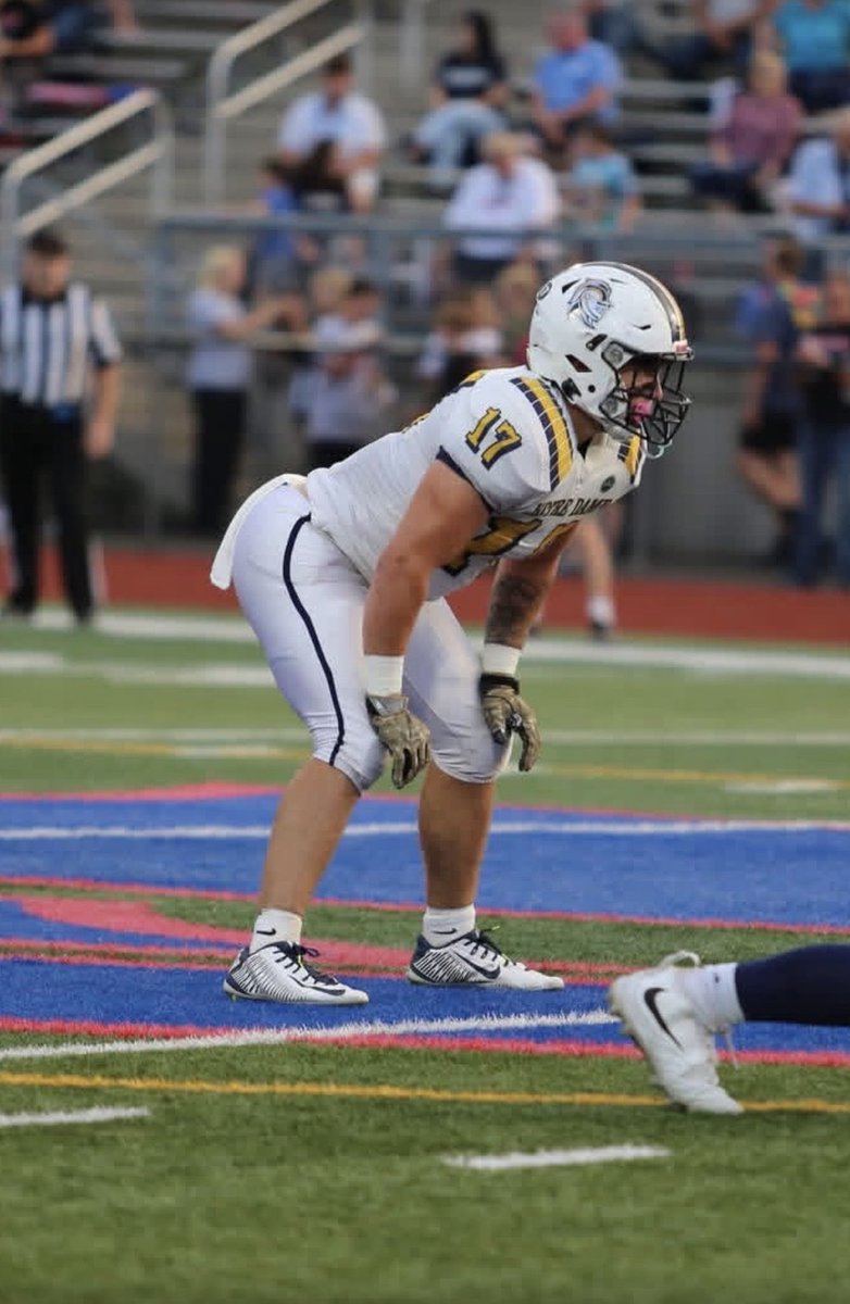 john_hull44's tweet photo. Was named the @Colonial_League Defensive player of the week after our 38-7 victory over North Schuylkill! #AGTG 
@NDGP_FOOTBALL https://t.co/MM6jtPsCes
