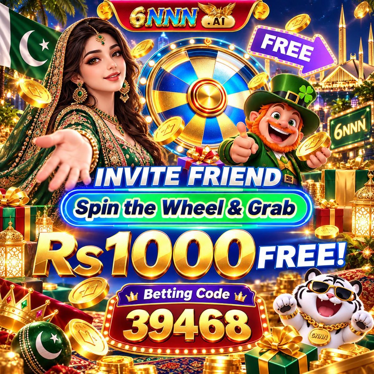 6nnncom's tweet photo. 😀Today's betting code: 39468

🍀Yesterday's top-up code: 31847

😀Today's top-up code: 92563

⭐️Tomorrow's top-up code: 47182

🎁Enter the code to claim your 88888 rupee prize!

 ✔️گڈ لک! نان اسٹاپ حیرت اور لامتناہی خوش قسمتی! https://t.co/MFjZ0YePyX