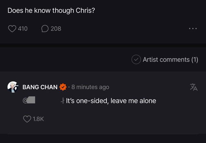 hyunkitte's tweet photo. 💬: Oh mds!! Pq vc é tão lindo?! Vou chorar!
🐺: Sai de perto, essa é minha esposa
💬: será que ele sabe chris?
🐺: é unilateral, me deixa em paz

EU TO CHORANDO DE RIR BANGCHAN NA FRIENDZONE QKSKAKQKSJWKWKQKQKQKQKQKQK TADIMHO https://t.co/Iw9aldAo7R
