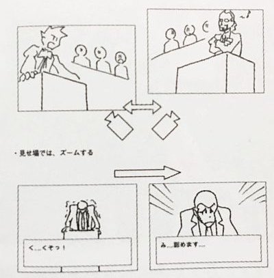 RupanSansei67's tweet photo. Thinking about how Lupin III was used in Ace Attorney concept art to test out zoom ins and zoom outs on the stand 

and lowkey a Lupin III / Ace Attorney crossover could be really fire ngl https://t.co/AsgpSZA0hY