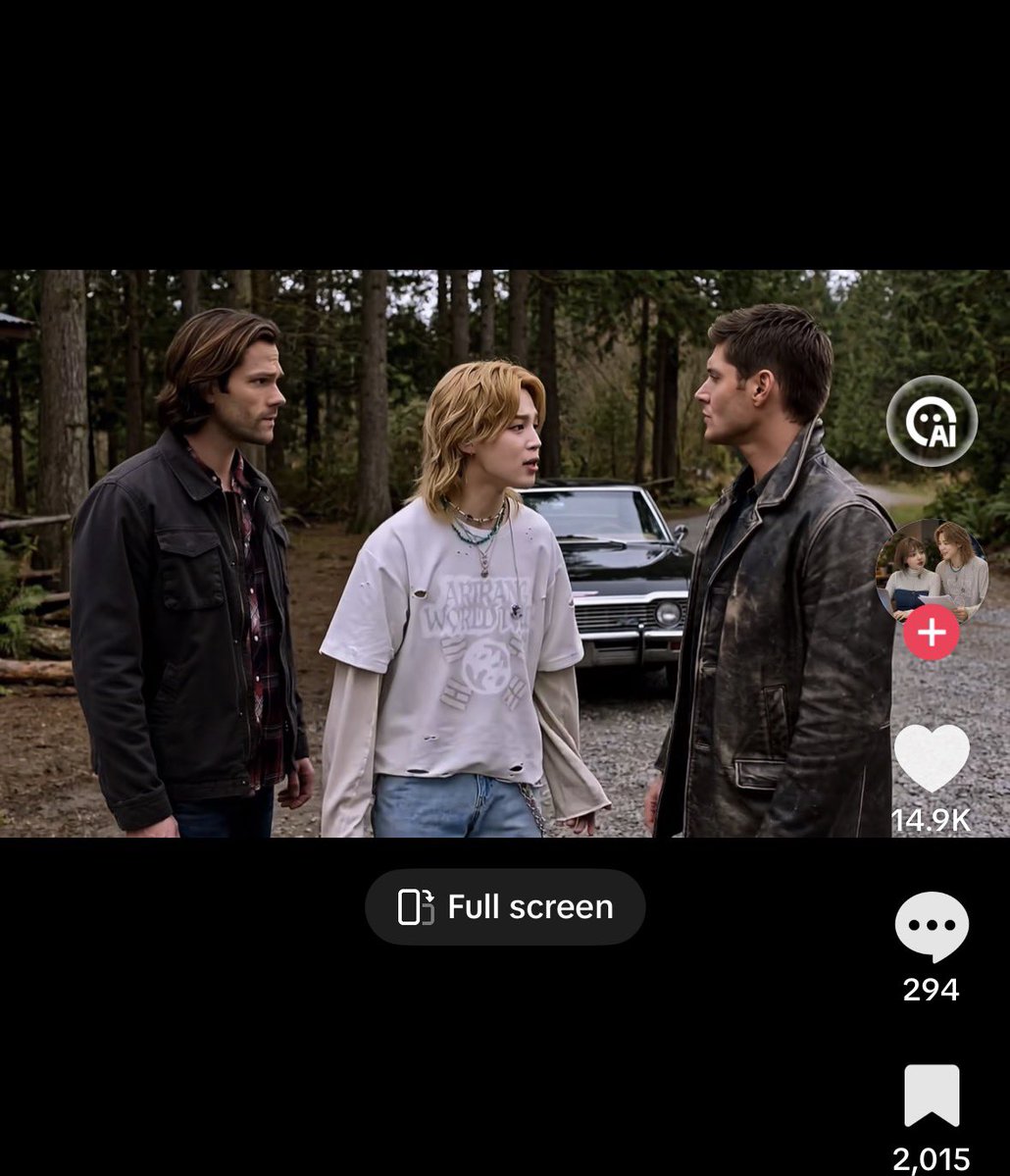jminblonde's tweet photo. IM FUCKING CRYINGGG WHO IS AI’ING JIMIN INTO SUPERNATURAL??????😭😭😭😭😭😭😭😭😭 https://t.co/ifjVEZVKn1