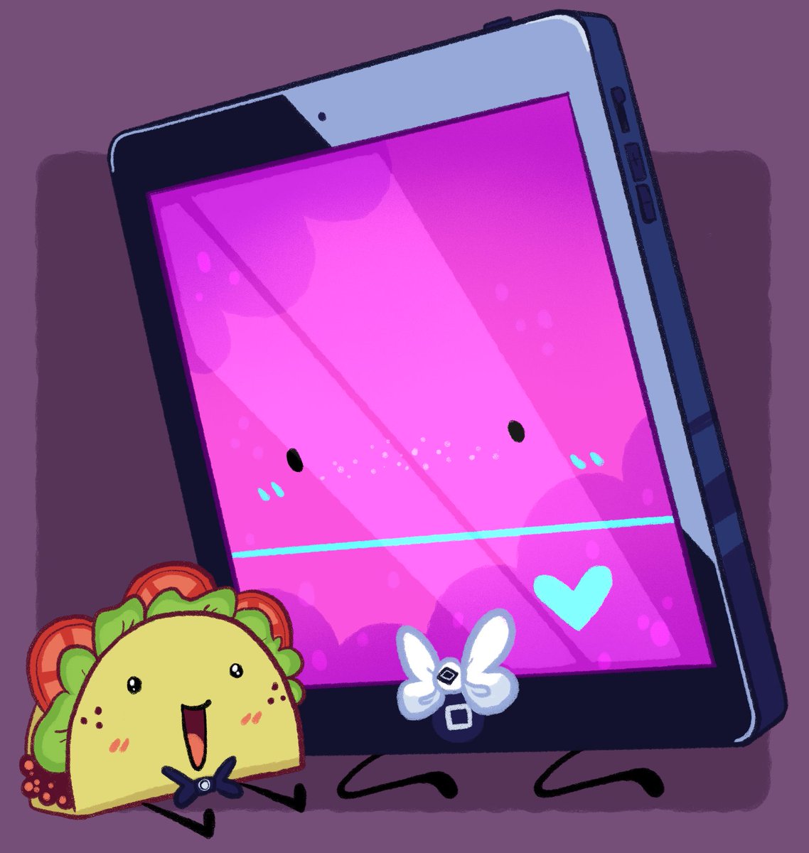 IceTheCatArtist's tweet photo. Drawing MePad everyday until I get the MePad plush day 251 π©΅ feat. Taco
Two Sillies :3 ππ©΅
#inanimateinsanity #TacoPad #SourScreen https://t.co/DjbZvrINMR