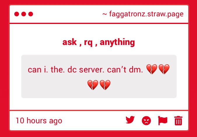 faggatronz tweet picture