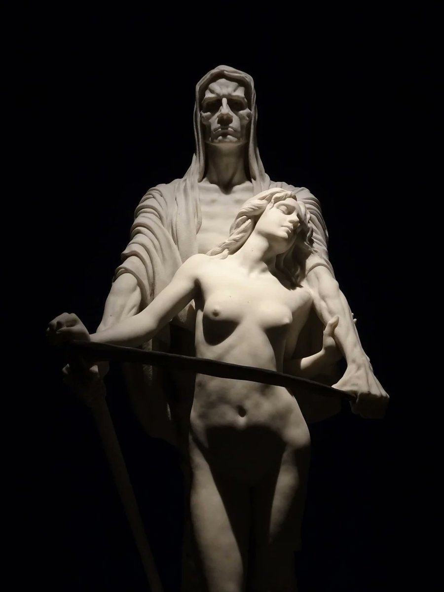 rosasepulcral's tweet photo. "death and the maiden", elna borch / "always and never" or "death and the maiden", pierre-eugène-emile hébert. https://t.co/eA3URzBHos