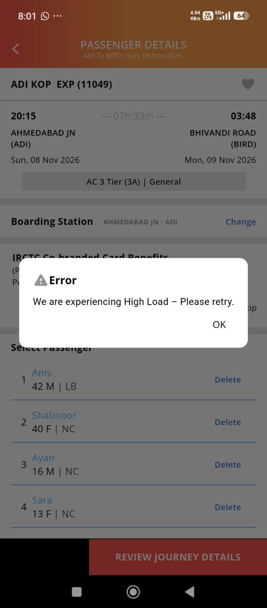 shazu7693's tweet photo. @IRCTCofficial https://t.co/C8L0qJokAQ