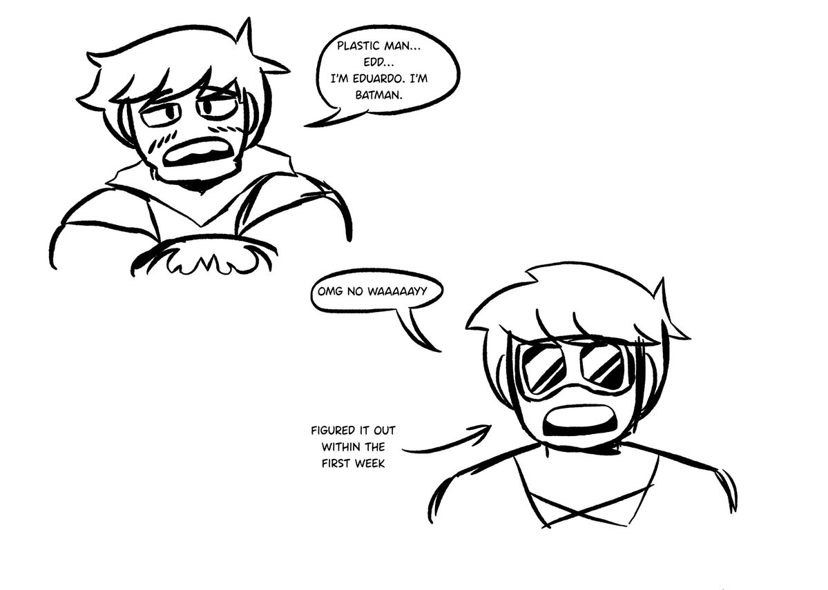 CosmicFindings's tweet photo. i couldnt figure out what to draw for cola losers weekly so i thought why not just mix my two major interests together in a bowl of soup #eddsworld https://t.co/SAS6nQi3Js