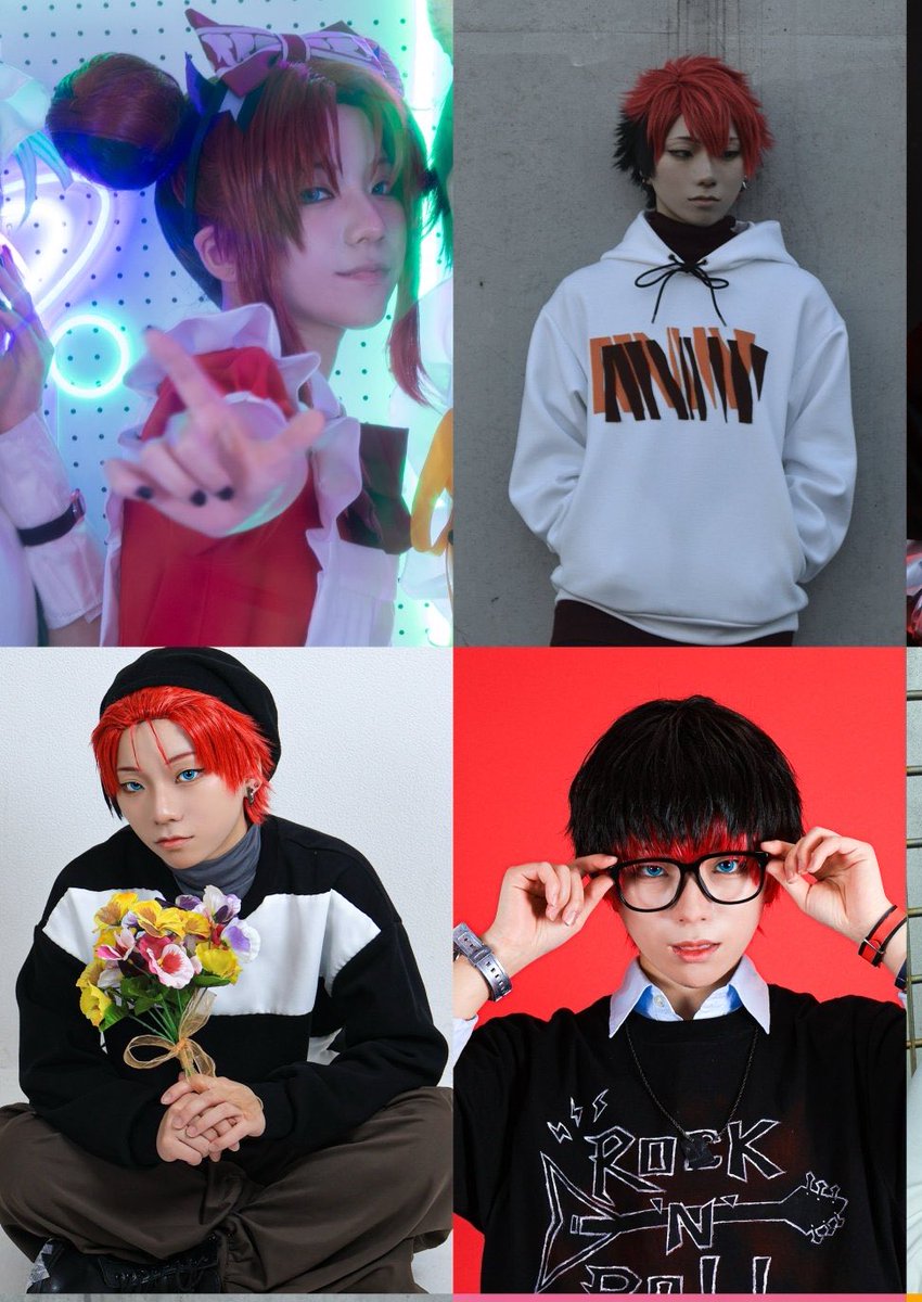 ruu_cam2's tweet photo. 5枚全部太一だけどちゃんと毎回ツートーン作ってるからね…通常の髪型のも3回作り直してるからもう何回作ってんって https://t.co/6nNzNdOA2J