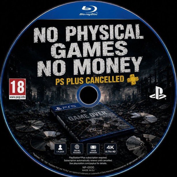 JohnLumbano's tweet photo. @PlayStation All we want is a choice. https://t.co/qoB0Or55yI