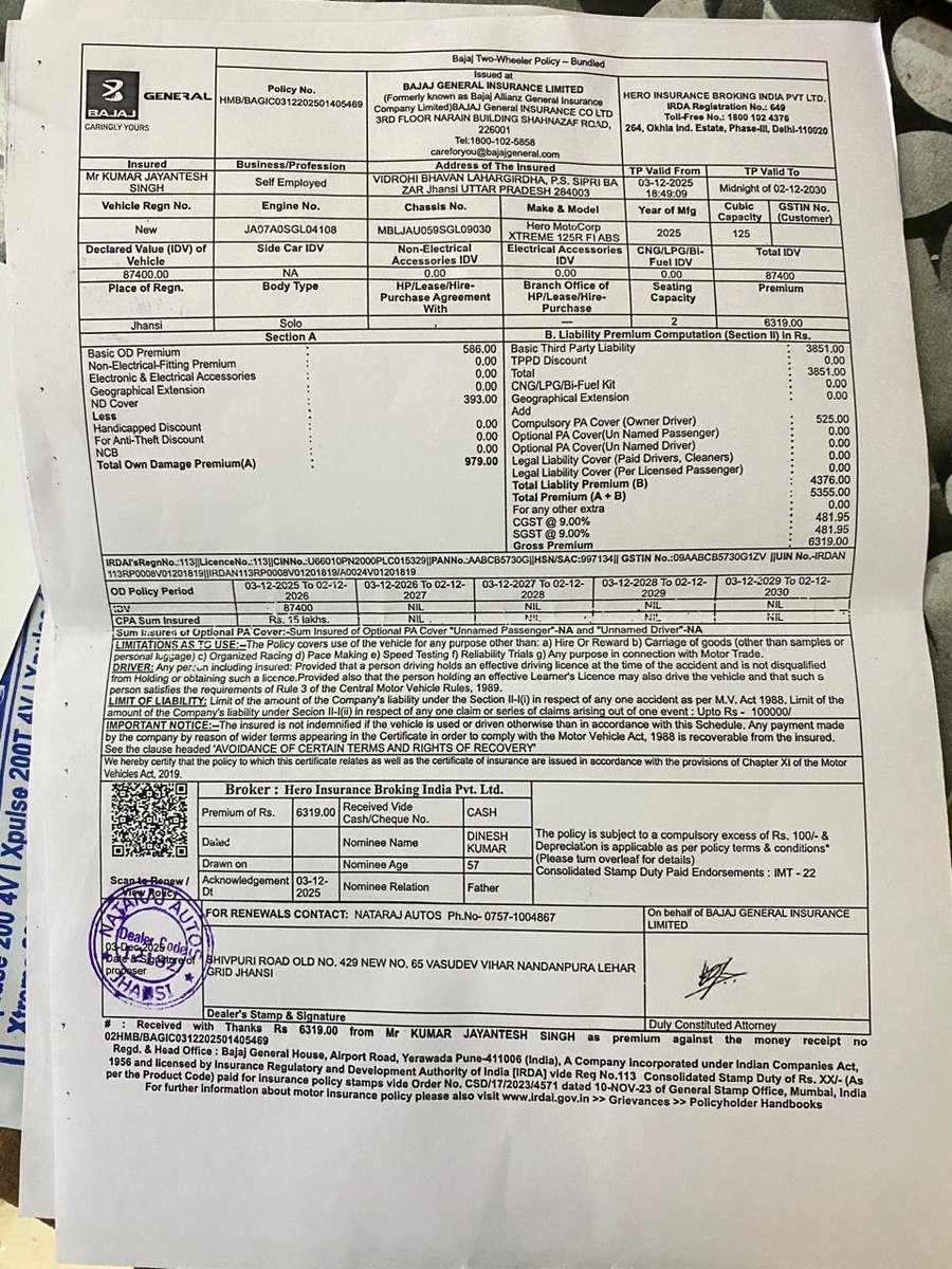 VidrohiDinesh's tweet photo. @HeroMotoCorp @Jhansi_DM @tvsmotorcompany @HeroMotoCorp
I have sent you the details of the dealer and the bike documents. My experience with the dealer and your company has been very poor. It seems as though a defective bike was sold deliberately.
@honda2wheelerin 
@tvsmotorcompany https://t.co/jDQ0DRWS6o