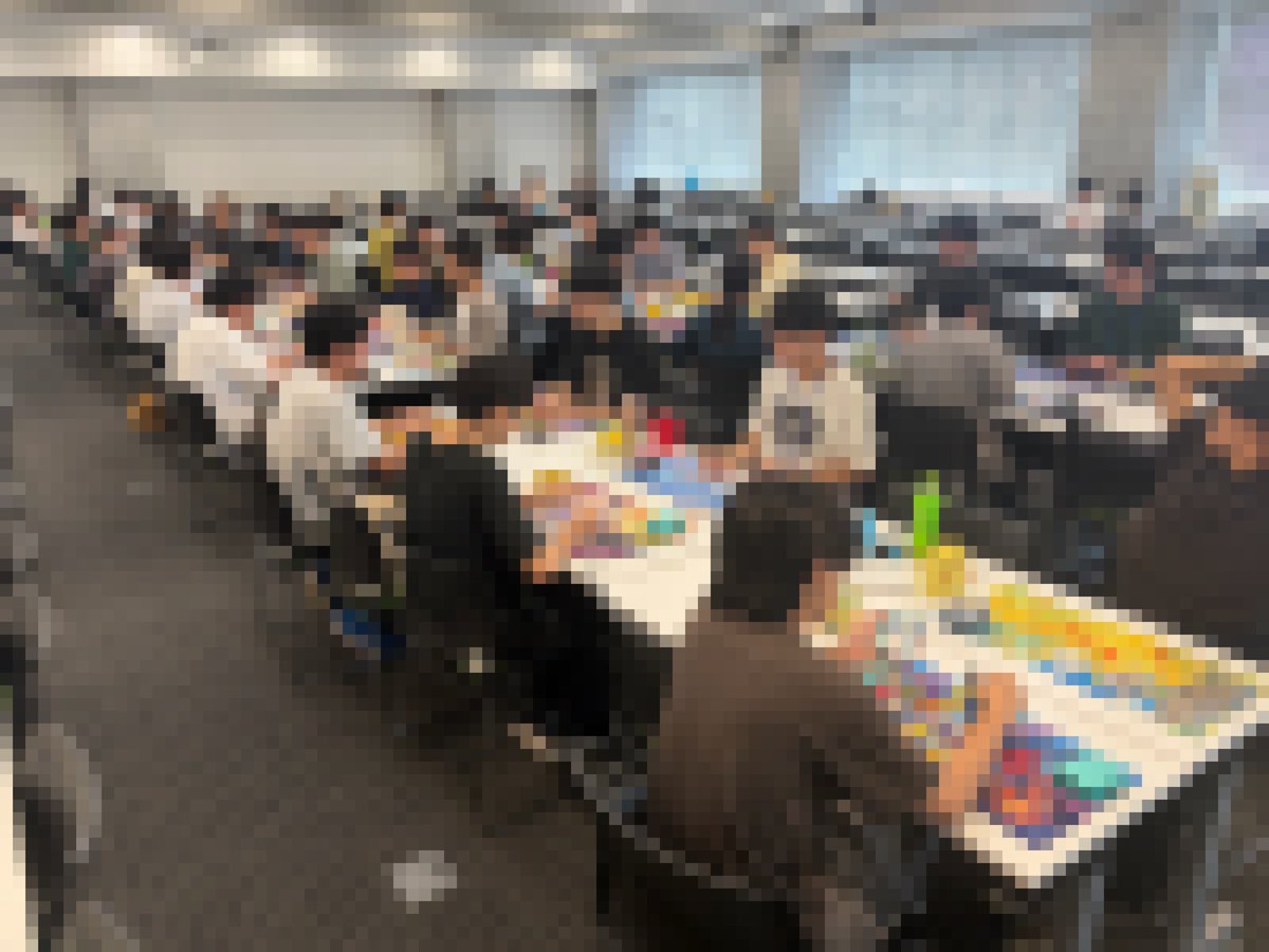 kindaipokemonc's tweet photo. ポケフェス最終日はカード部門です！
きんポケは運営に回ってます〜 https://t.co/3f6dXPY8lK